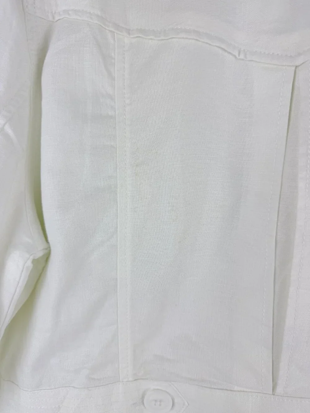 NWT Eddie Bauer Linen Cotton Utility Jacket Size XL